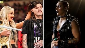 Dominik Mysterio reacts to Liv Morgan's massive shot at Rhea Ripley; seemingly picks a side