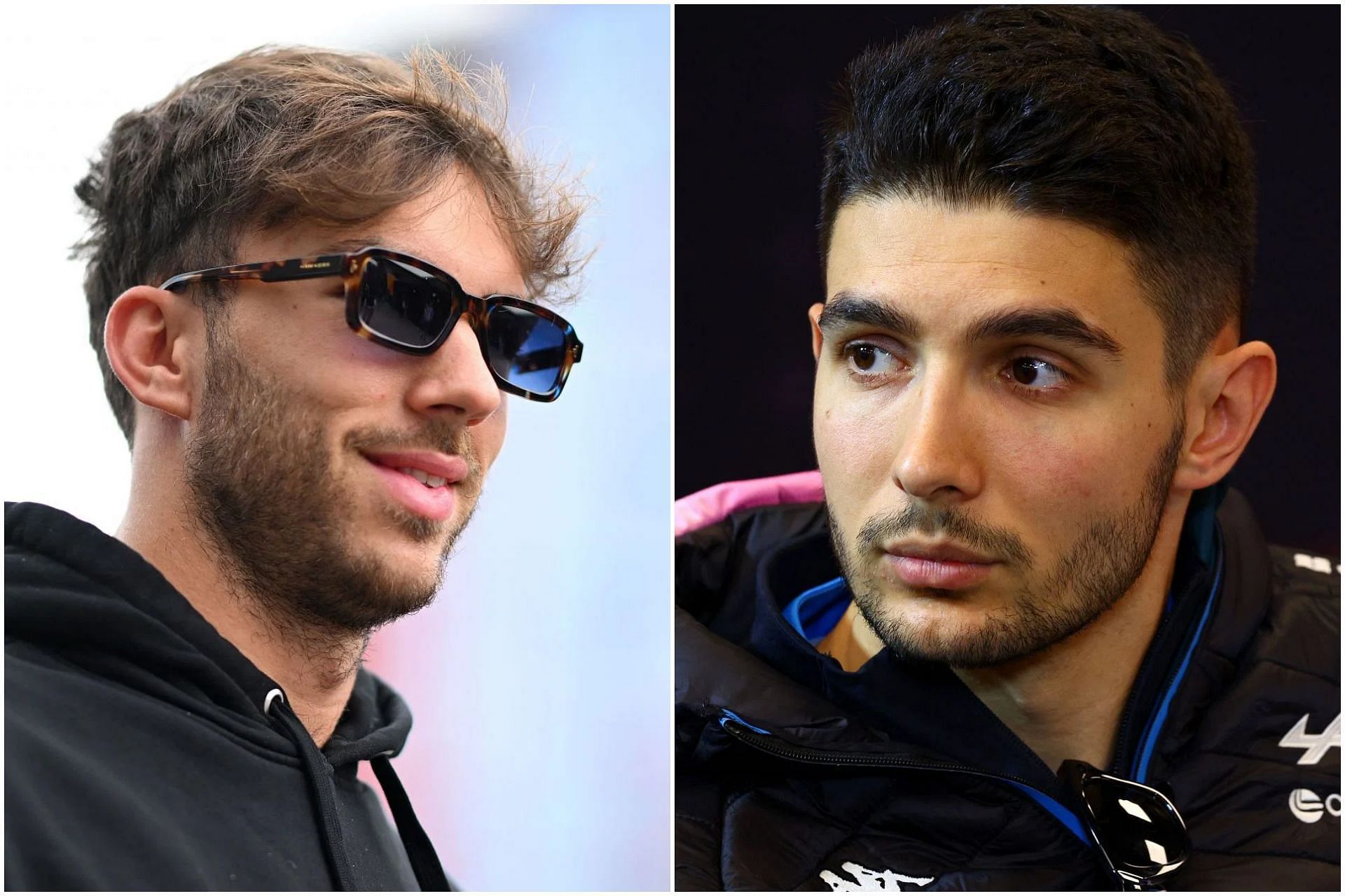 Pierre Gasly (L) and Esteban Ocon (R) (Collage via Sportskeeda)