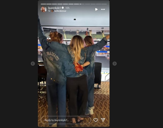 In Photos: Connor McDavid's fiancée Lauren Kyle celebrates with Oilers
