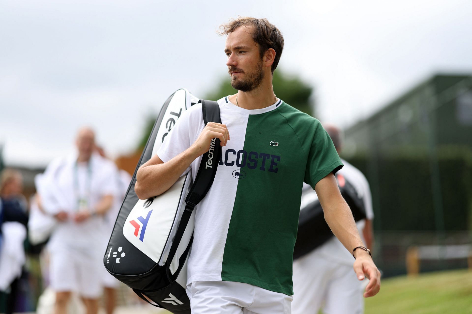 Medvedev at the 2024 Wimbledon. (Photo: Getty)