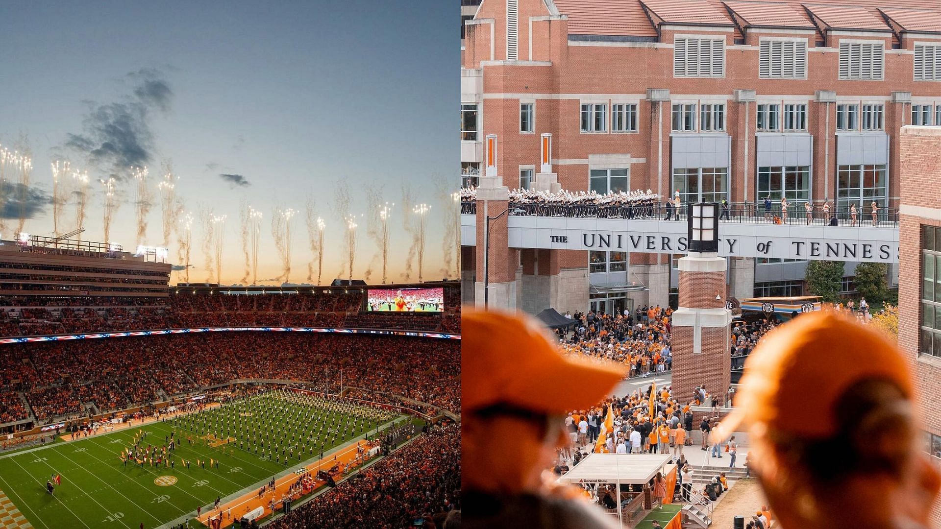 Neyland Stadium can be really loud/ Photos from the University of Tennessee