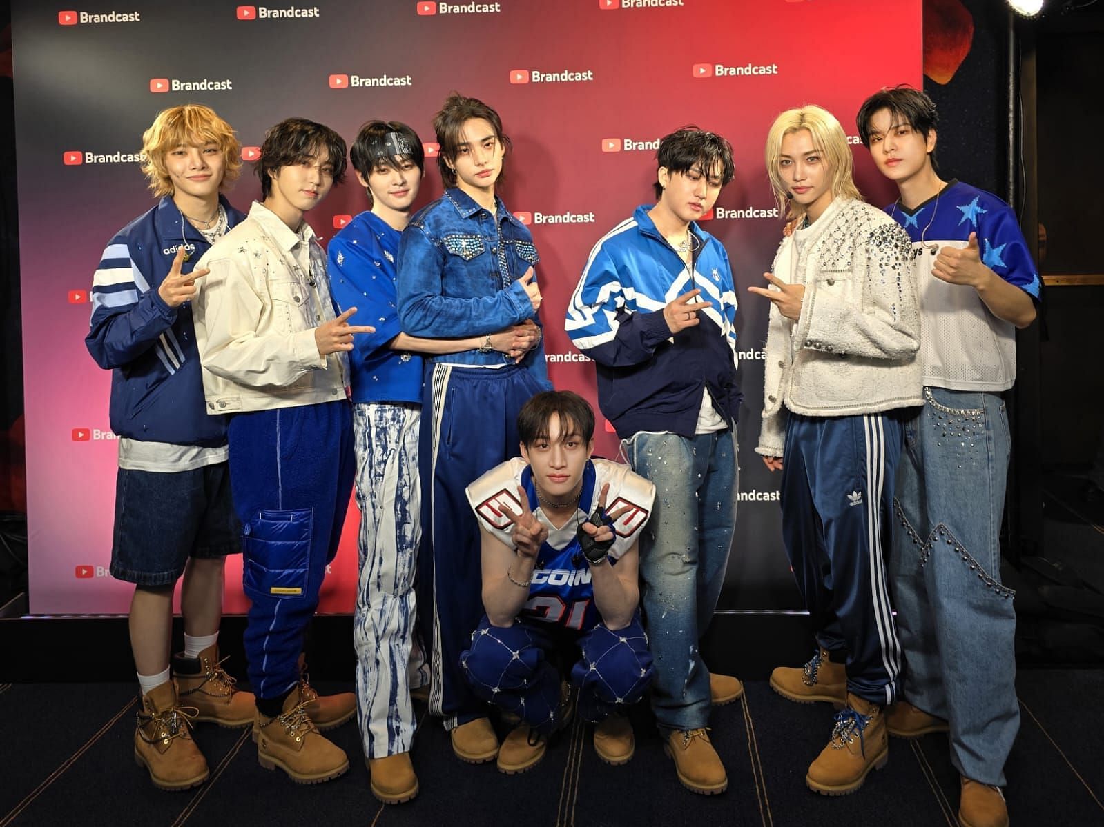 The eight-member group delivered an electrifying performance on S-Class at YouTube&#039;s biggest event of 2024, Brandcast (Image via @Stray_Kids/X)