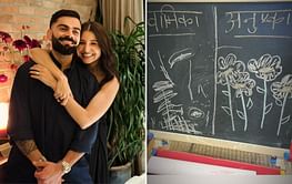 [In Picture] Virat Kohli's daughter Vamika takes part in a drawing session with mother Anushka Sharma amid 2024 T20 World Cup