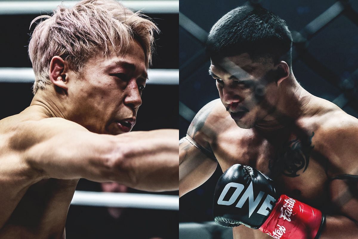 Takeru Segawa (left) and Rodtang Jitmuangnon (right) | Photo credits: ONE Championship