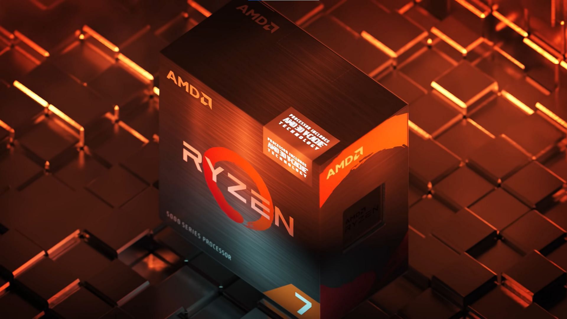 Picture of Ryzen 5000X3D series CPU