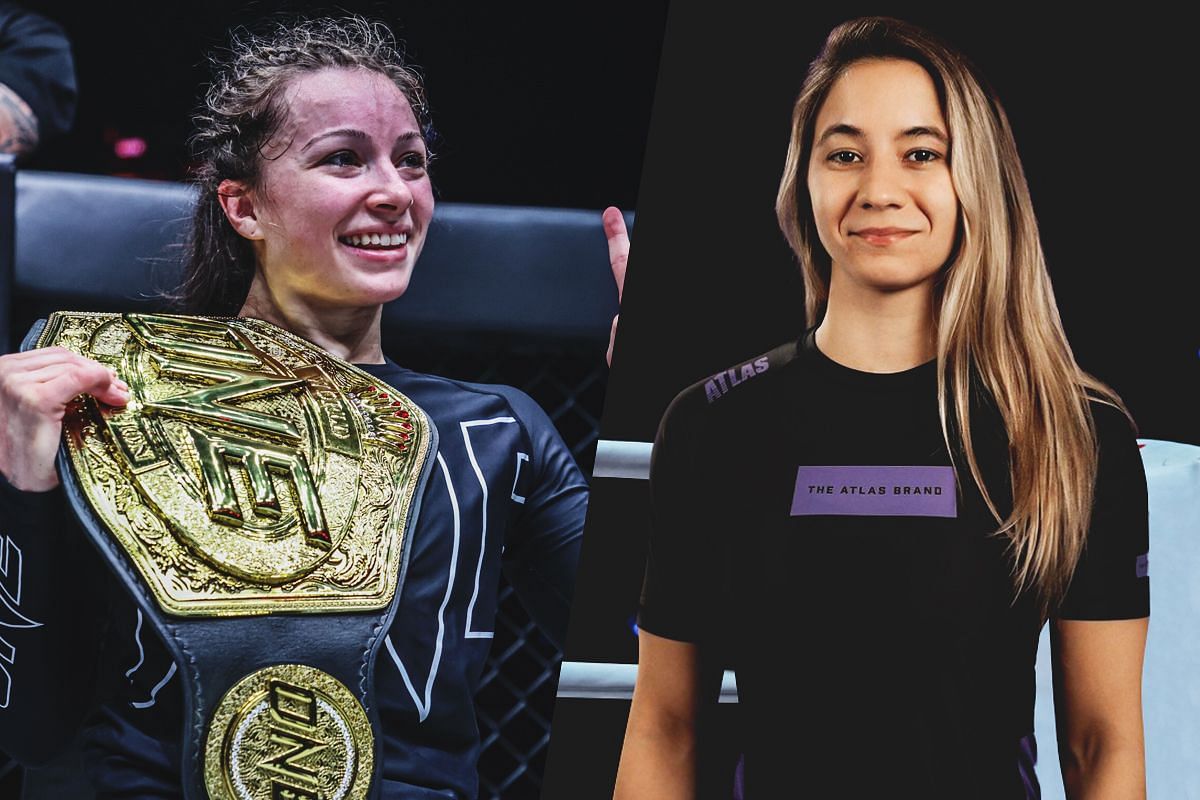 Danielle Kelly (L) and Mayssa Bastos (R) | Photo by ONE Championship
