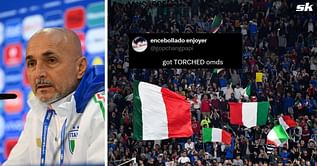 "Might as well retire" "Got absolutely massacred" - Fans react to 30-year-old Italy star's showing in 1-0 loss to Spain at Euro 2024