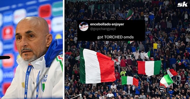 "Might as well retire" "Got absolutely massacred" - Fans react to 30-year-old Italy star's showing in 1-0 loss to Spain at Euro 2024