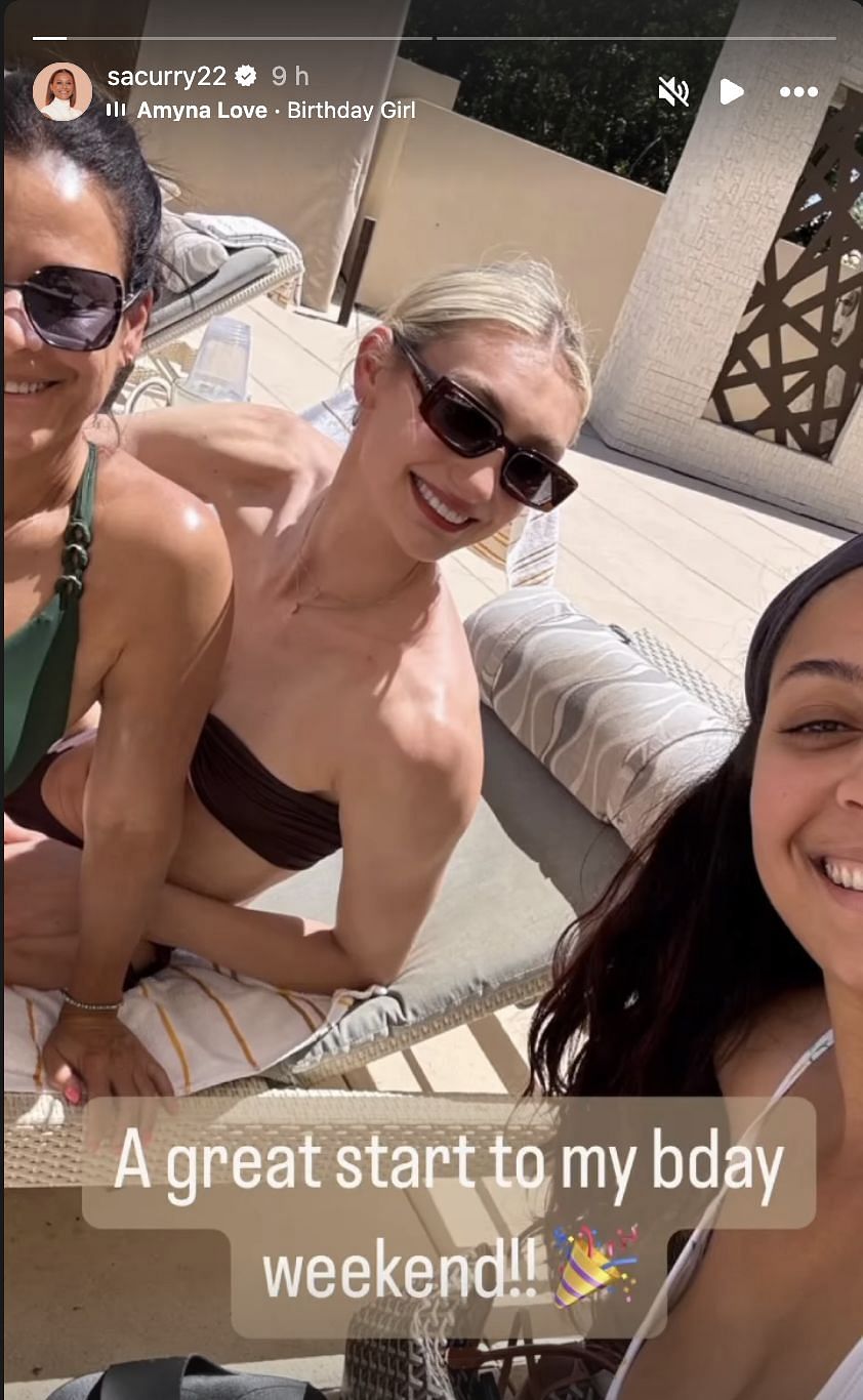 &quot;A great start to my bday weekend!&quot;: Steph Curry&#039;s mother Sonya Curry enjoys &#039;spa day&#039; with daughter and LA Sparks forward Cameron Brink