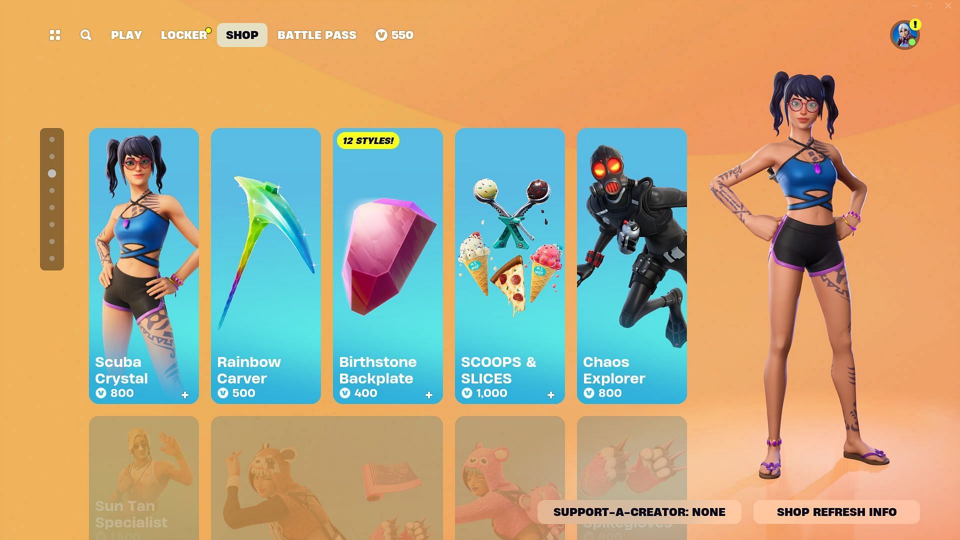 How to get Scuba Crystal skin in Fortnite