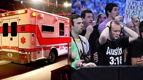 WWE star receives medical attention after match at Clash at the Castle, helped to the back by referees