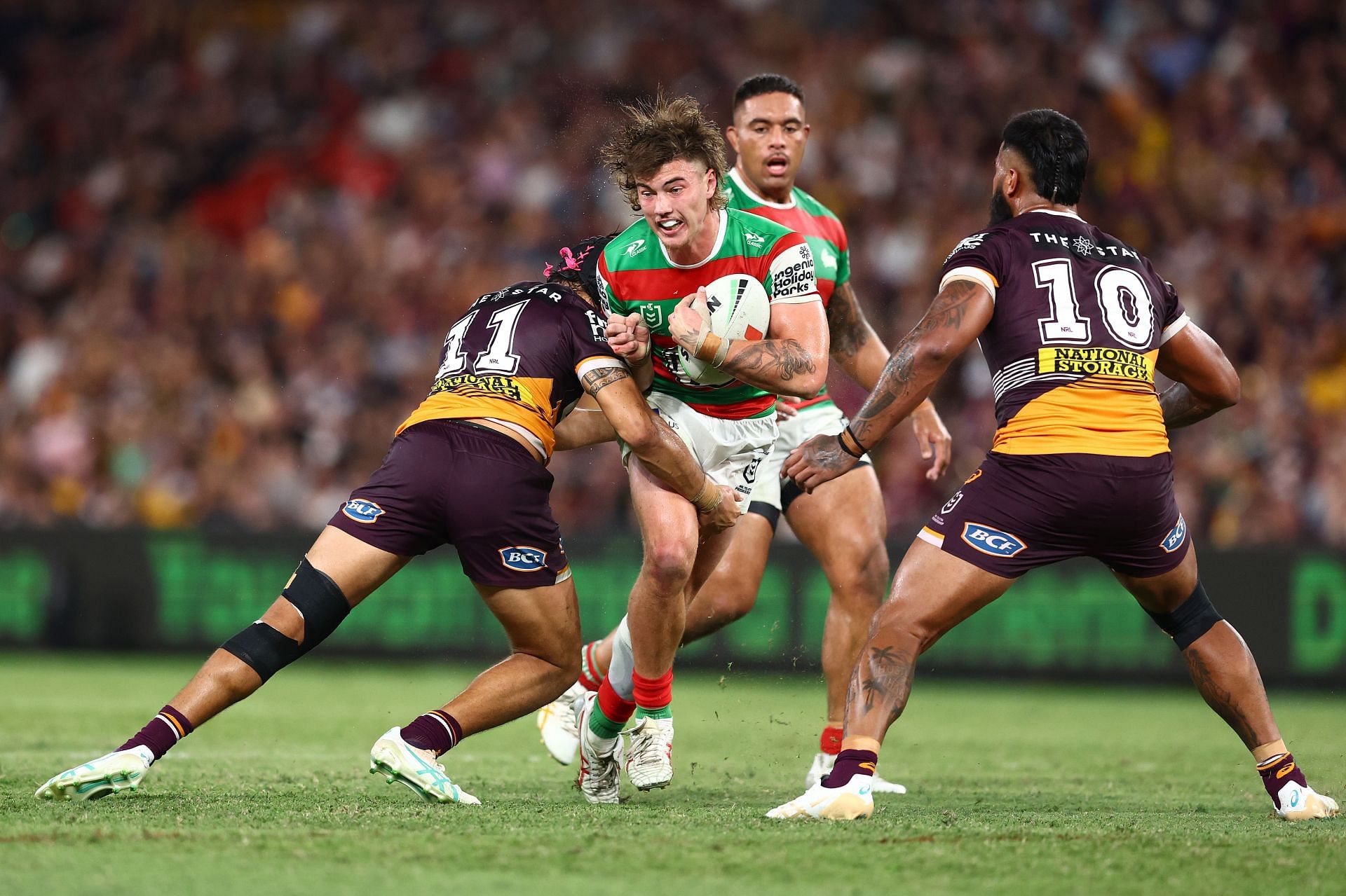 NRL Rd 2 -  Broncos v Rabbitohs