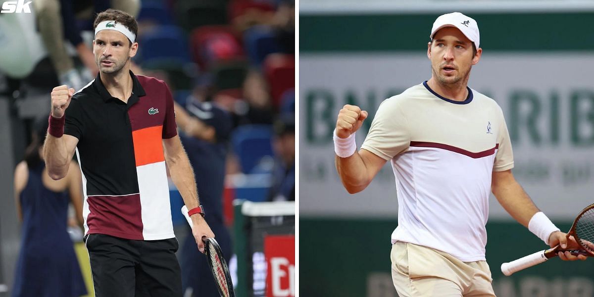 Grigor Dimitrov vs Dusan Lajovic is one of the first-round matches at the 2024 Wimbledon. (Photos: Getty)