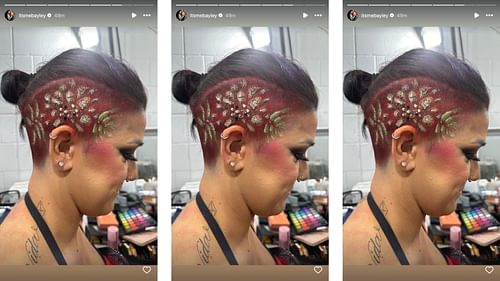 The veteran showed off a new hairstyle ahead of SmackDown
