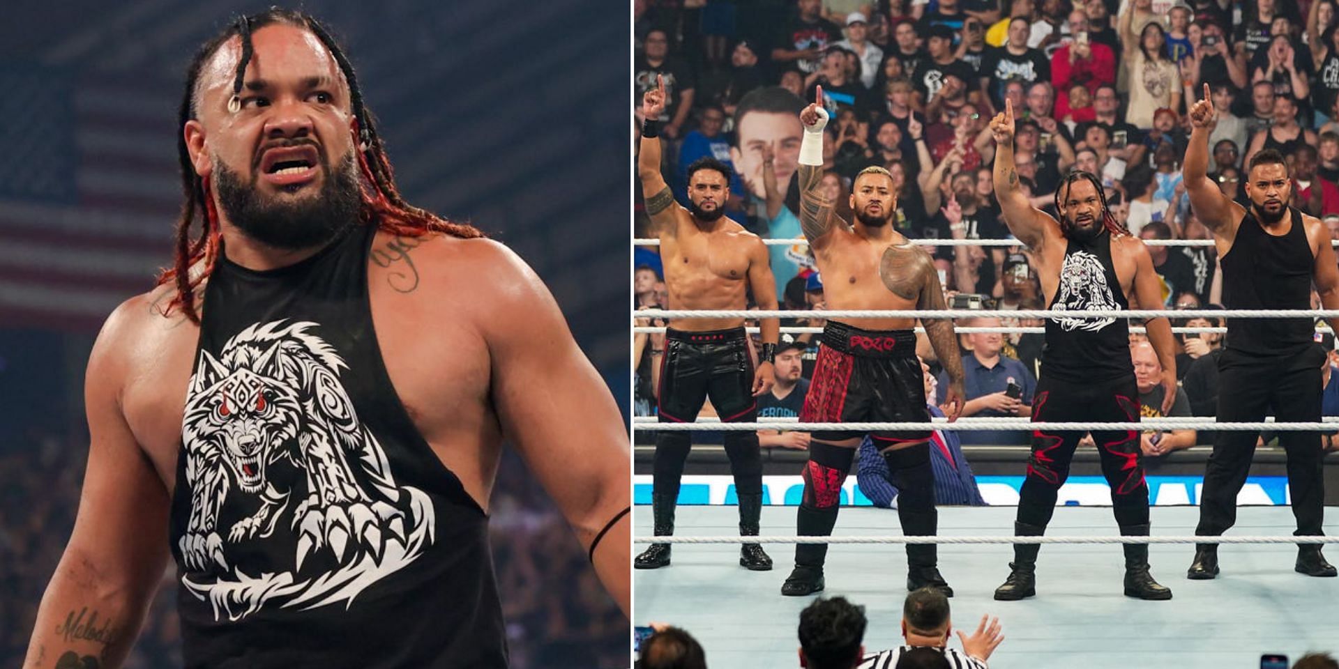 A WWE hall of Famer heaped praise on Jacob Fatu (Images via WWE.com and X)