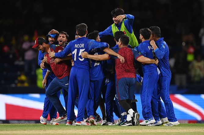 [Watch] Afghanistan players ecstatic in the dressing room after monumental win vs Australia in 2024 T20 World Cup
