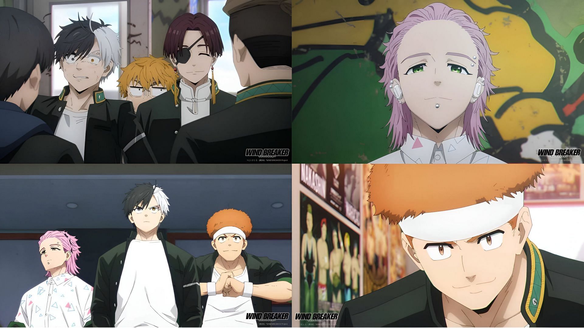 The preview images for episode 11 (Image via CloverWorks)