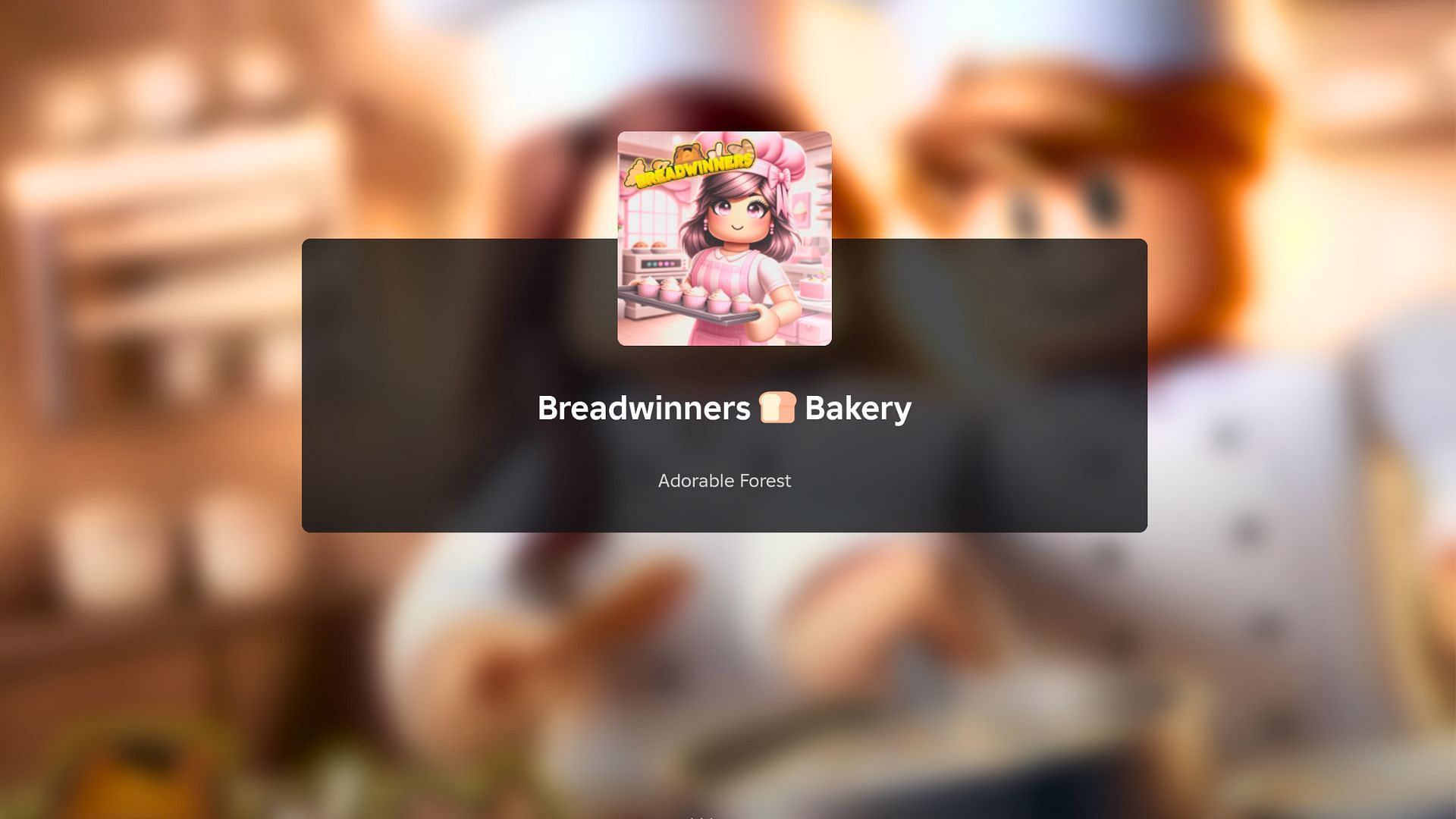 Build your own bakery (Image via Roblox)