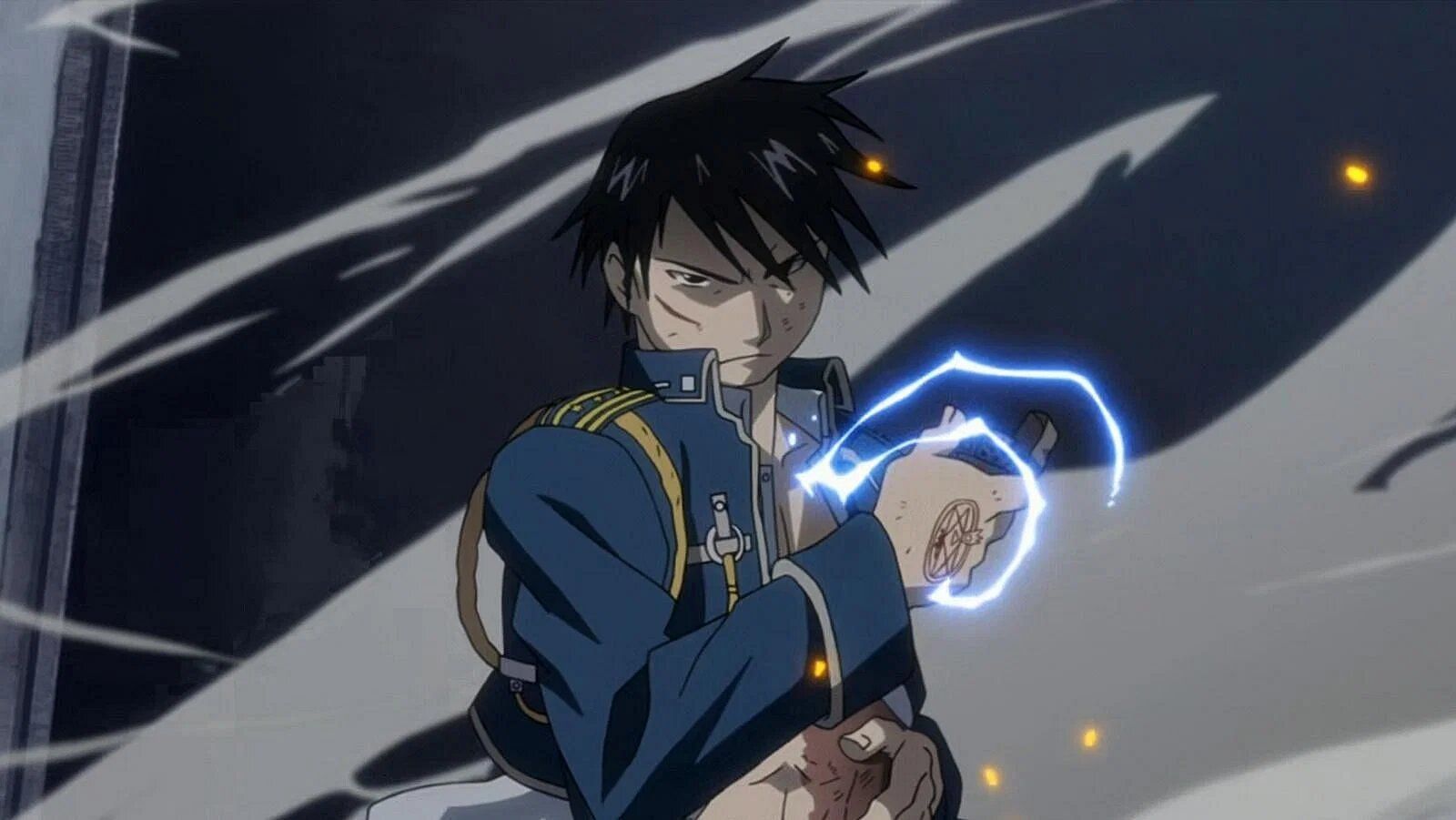 Anime characters like Roy Mustang and why (Image via Bones).