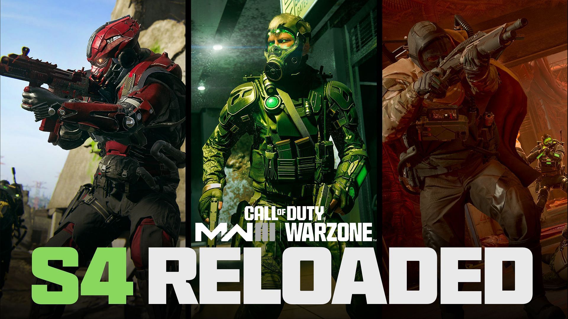 Warzone and MW3 Season 4 Reloaded countdown