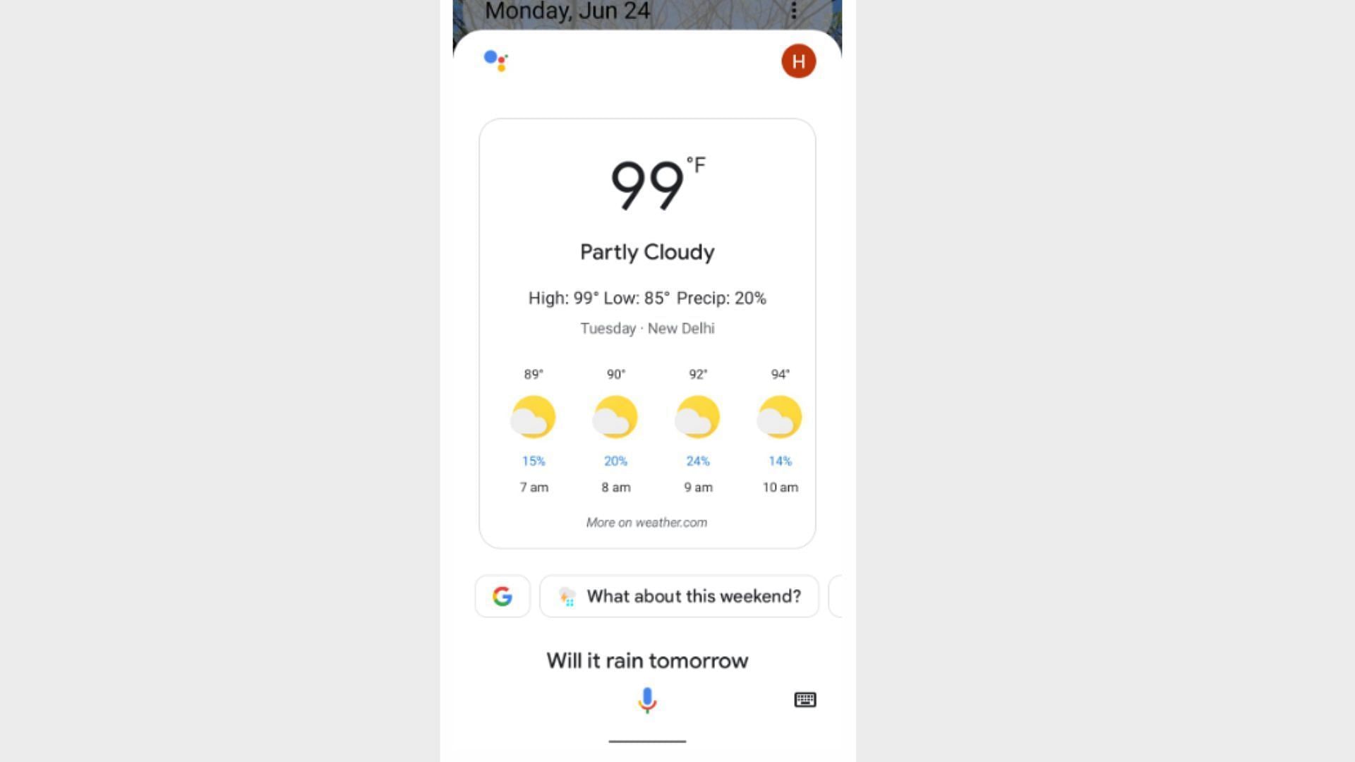 Google Assistant vs Apple Siri: Test case 2 (Image via Sportskeeda)