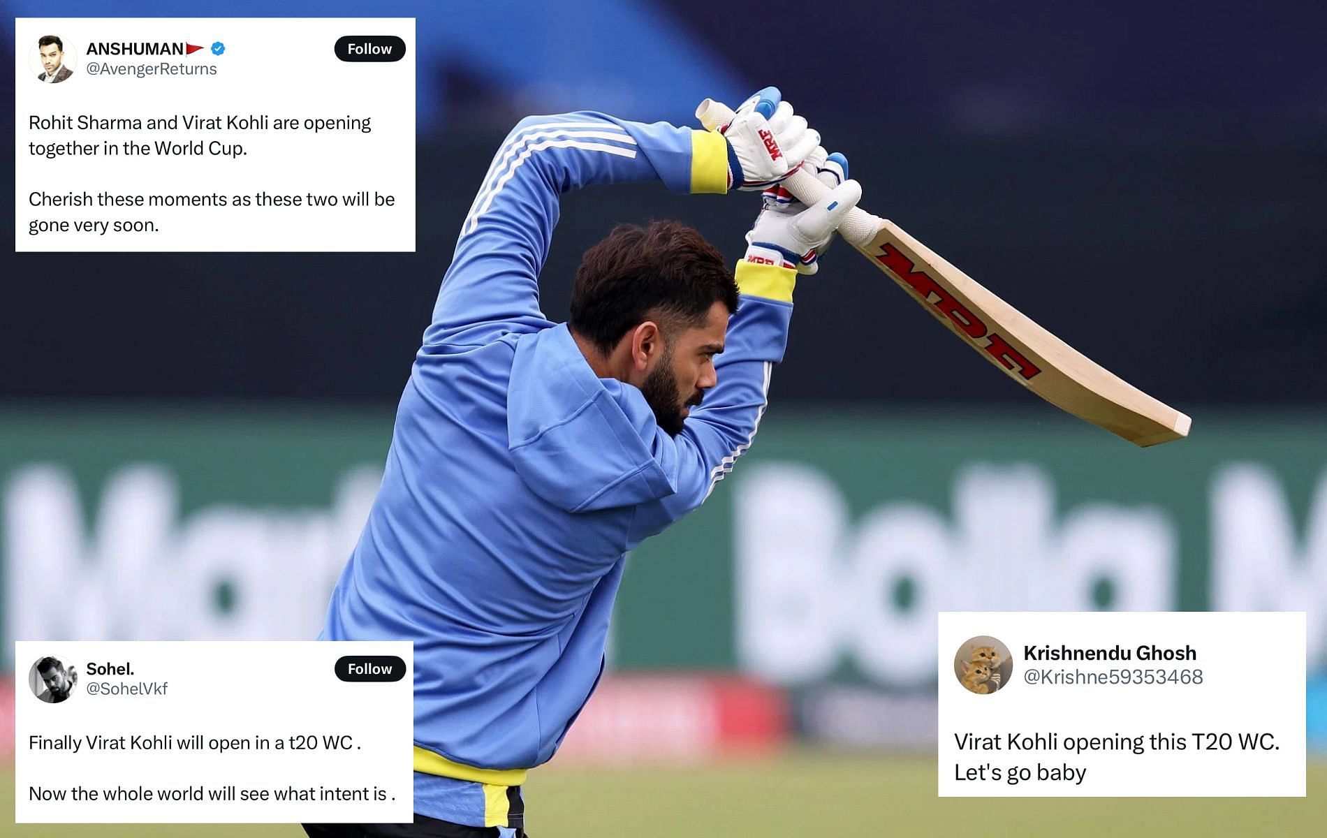 Virat Kohli has an impressive record as an opener in T20 format. 