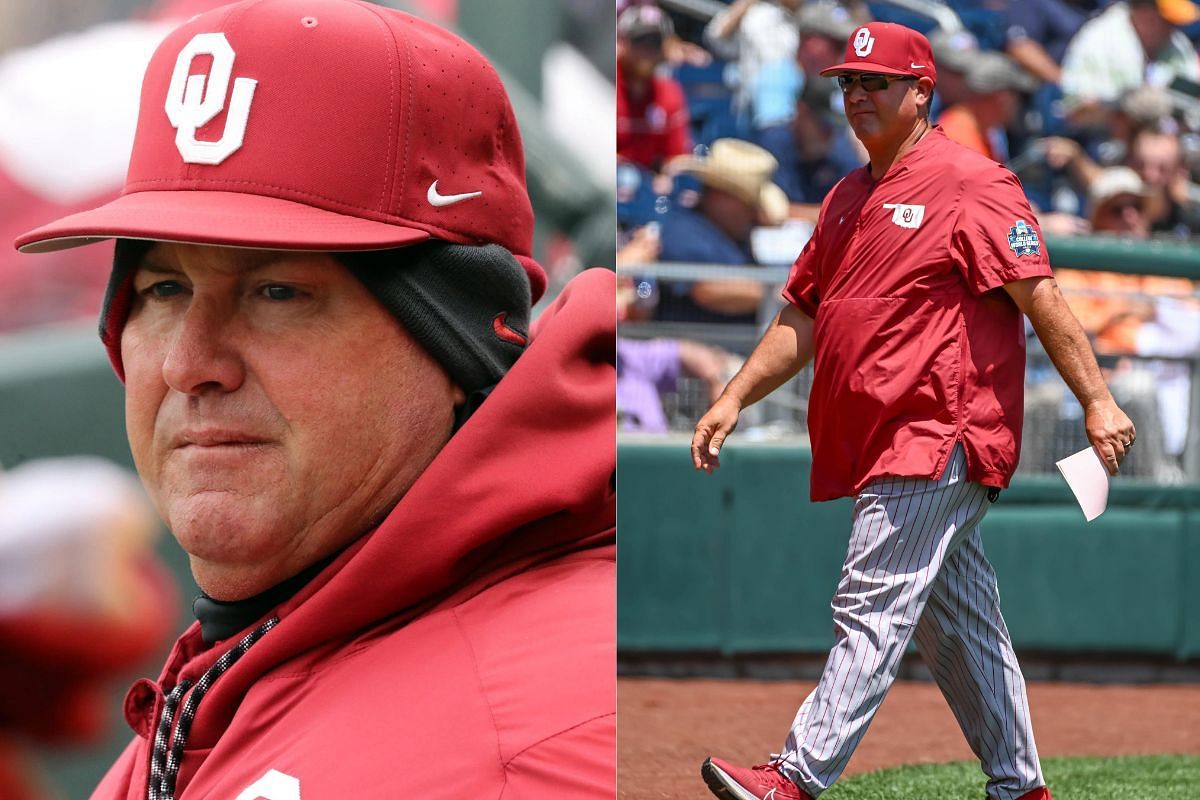 College baseball fans react as Oklahoma HC Skip Johnson signs a new contract amid Texas A&amp;M rumors (Image Credits - IMAGN)