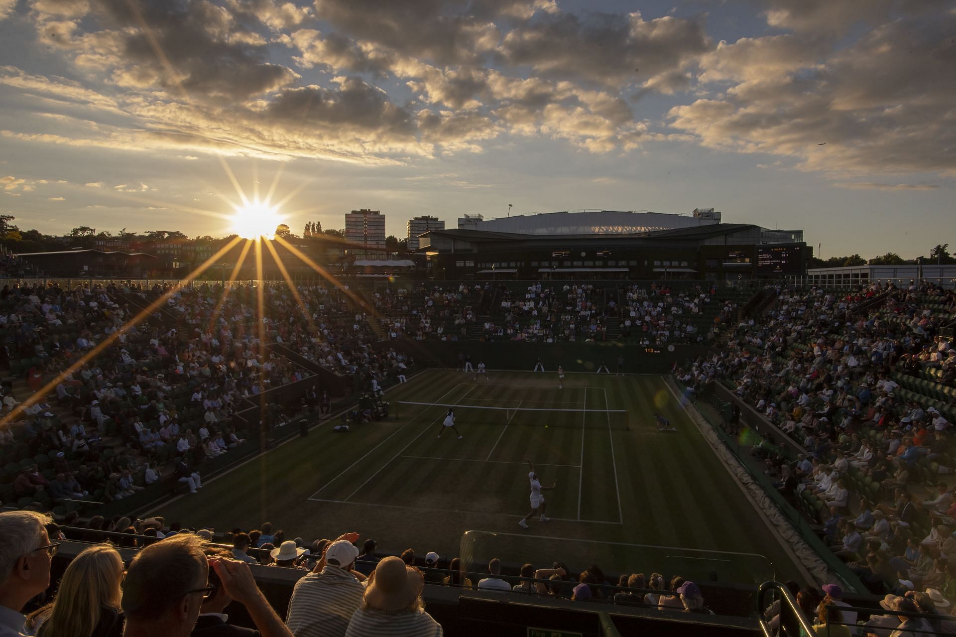The All England Lawn Tennis has been the hosting the tournament since its inception.