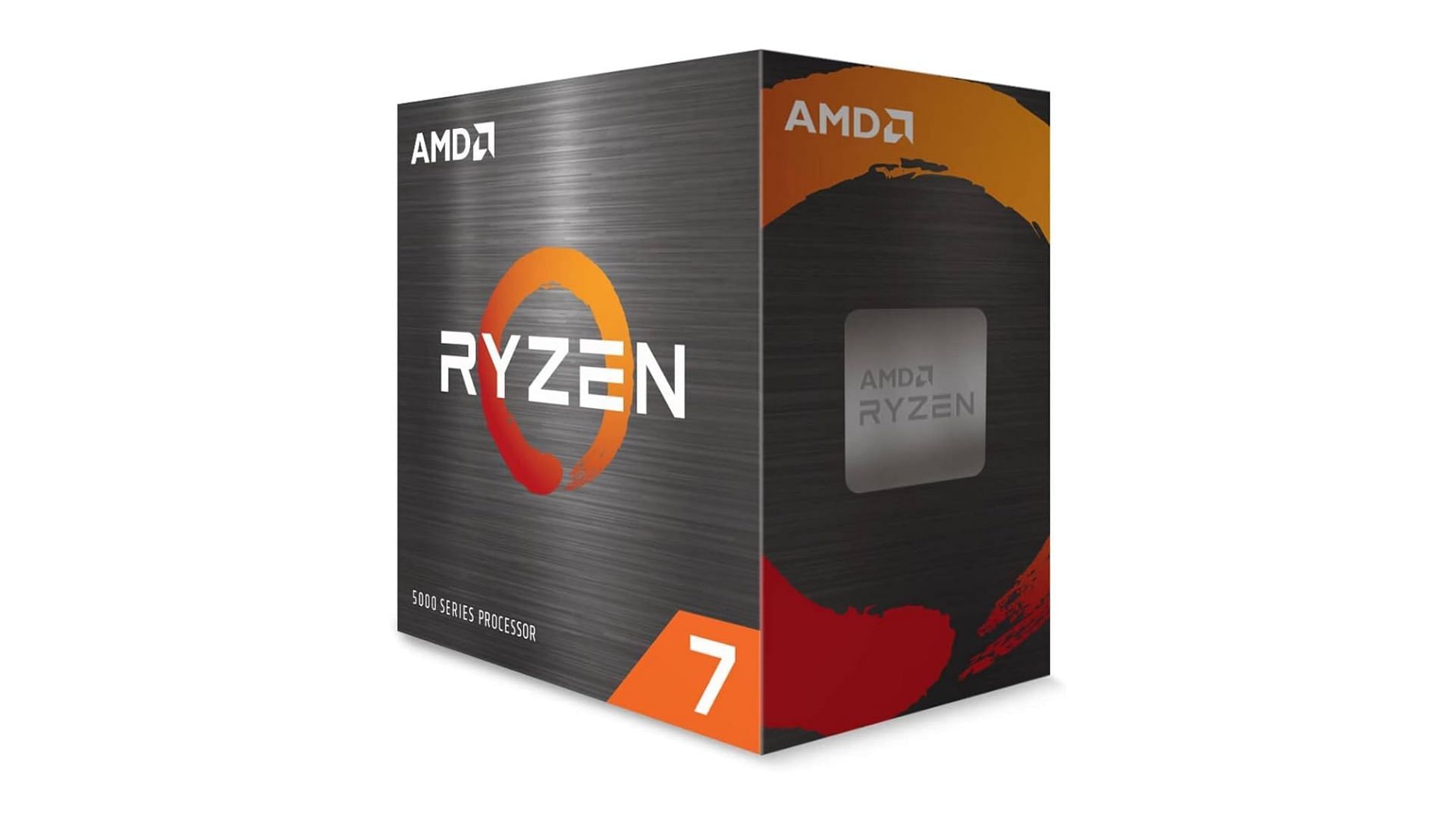 The AMD Ryzen 7 5700X isn&#039;t far apart from the 7600X in performance (Image via Amazon)