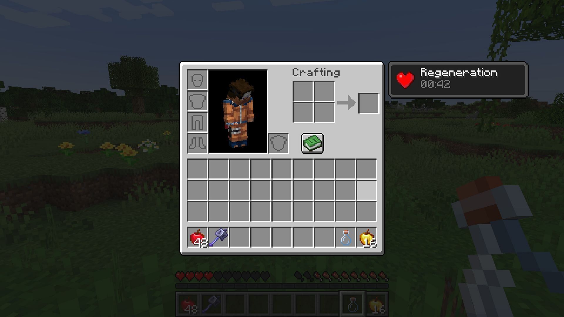 Regeneration is one of the best potions to bring into trial chambers (Image via Mojang)