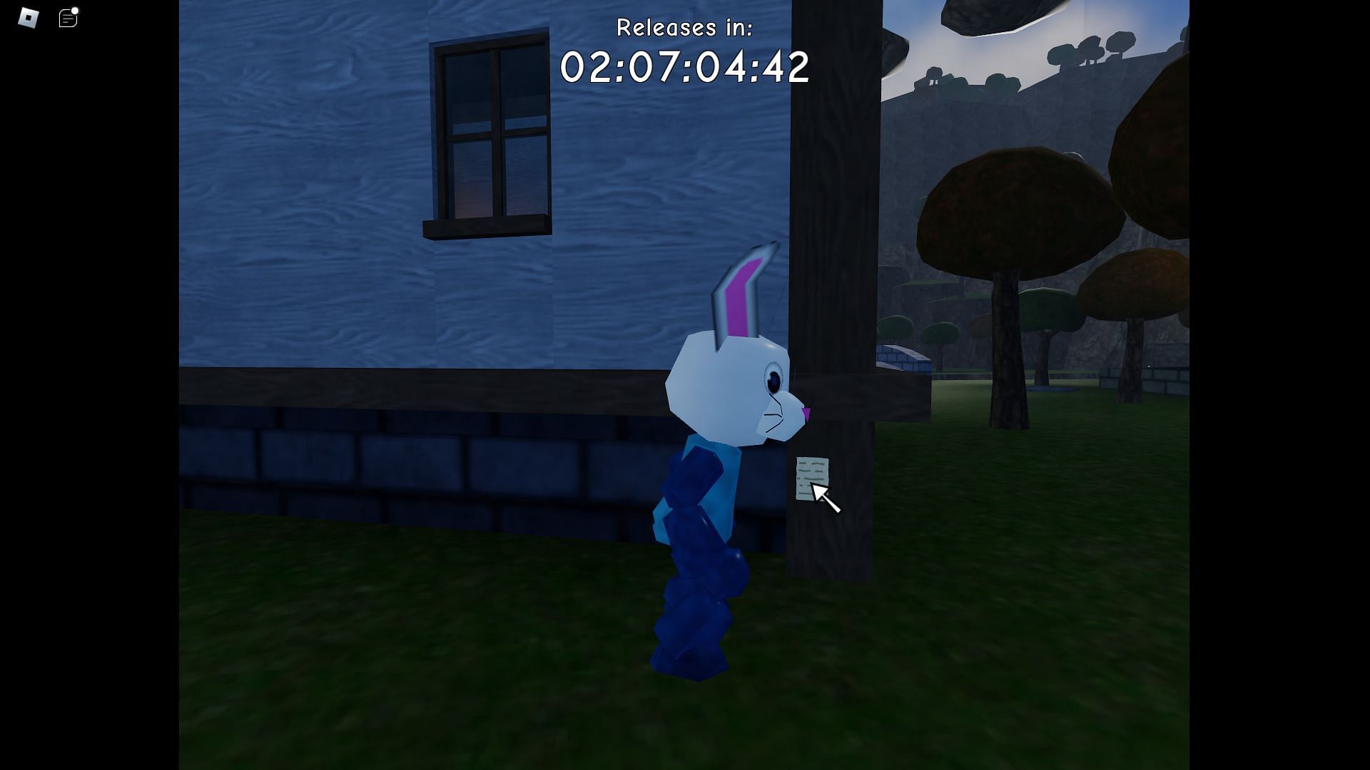 Collecting a page in Pig 64 (Image via Roblox)