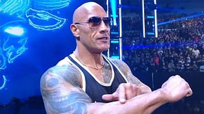 [WATCH] The Rock shows off elbow injury sustained while filming The Smashing Machine