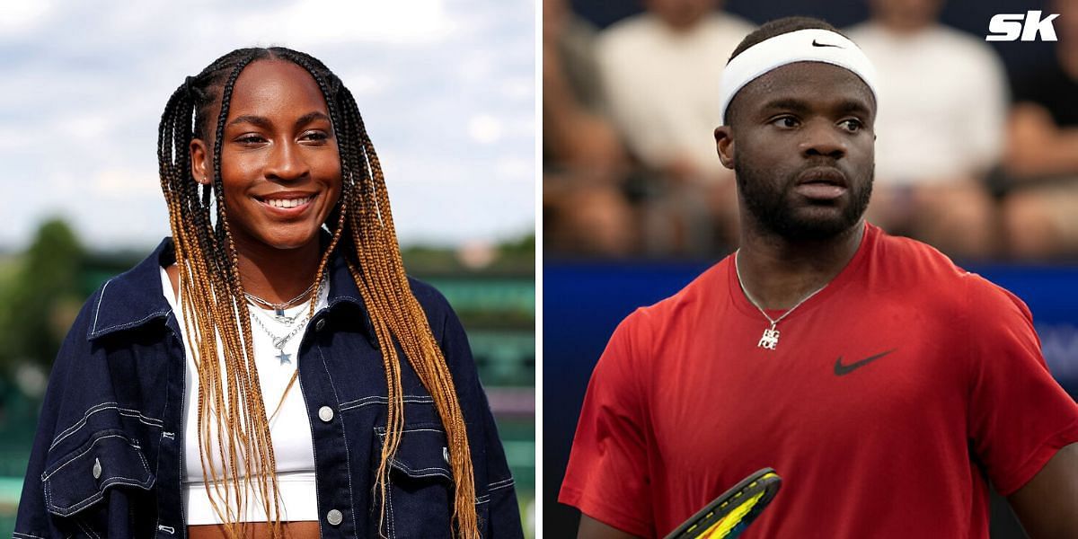 Coco Gauff (L) and Frances Tiafoe (R) (Source: Getty Images)