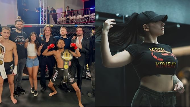 Twitch streamer Juliakins claims she saw a man expose himself at Mizkif's MMA event