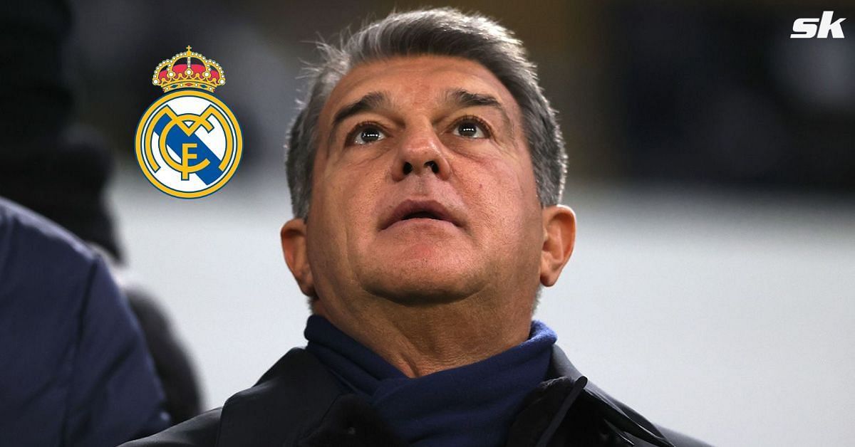  &quot;They have played very dirty&quot; - Barcelona president Joan Laporta claims referee decisions always fall in Real Madrid