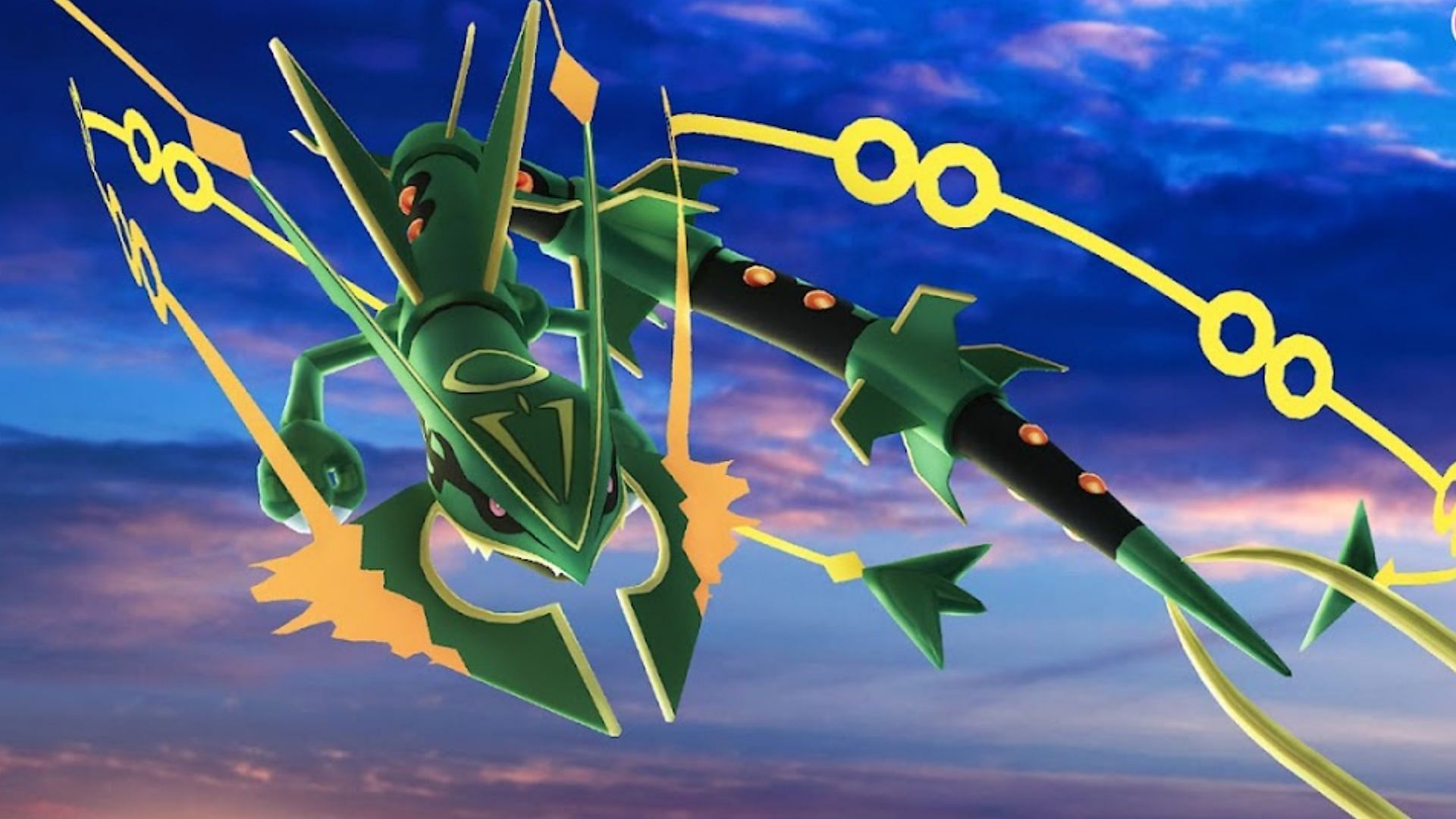 Pokemon GO Mega Rayquaza (Image via TPC)