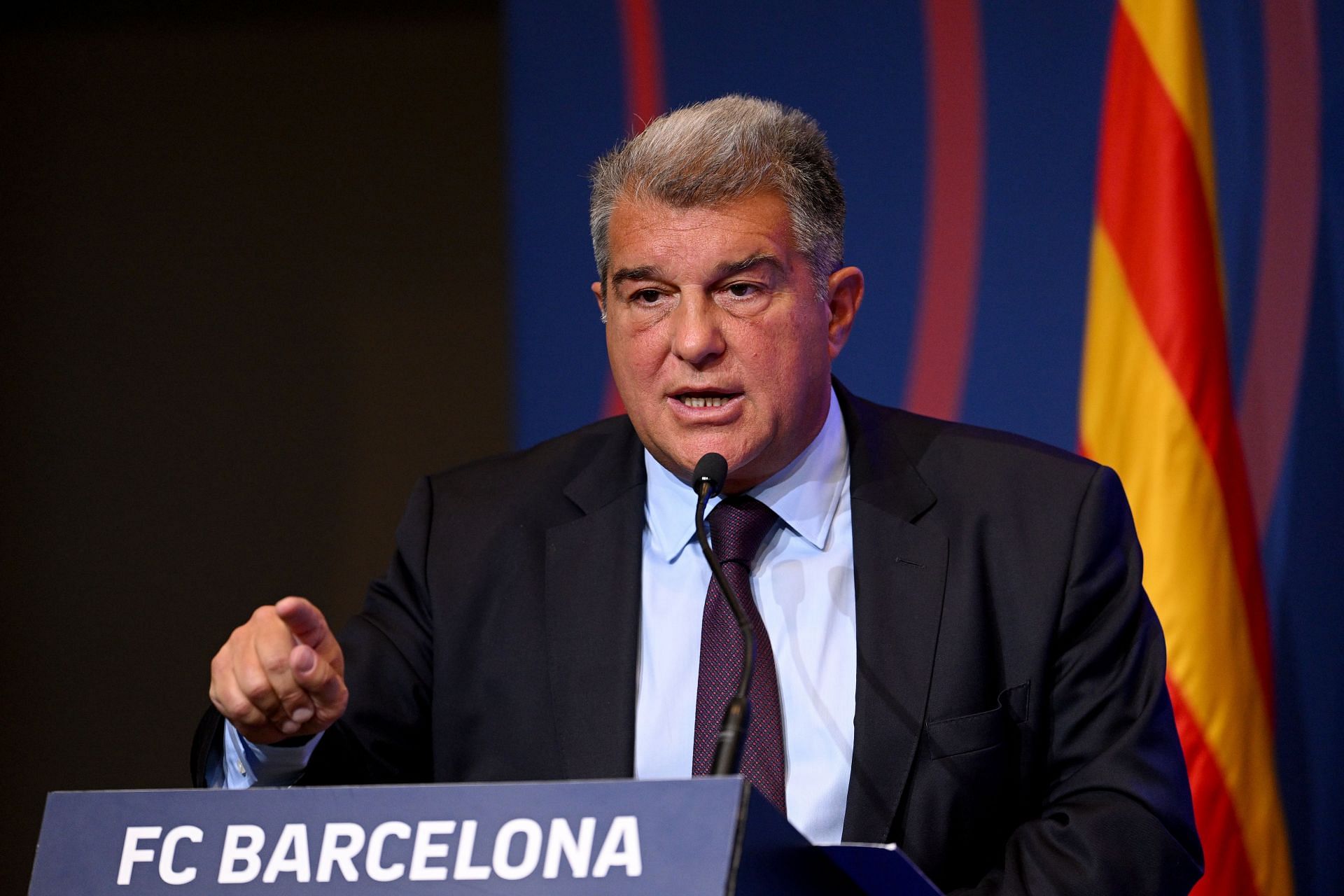 Joan Laporta prefers Barcelona's philosophy over Real Madrid's.