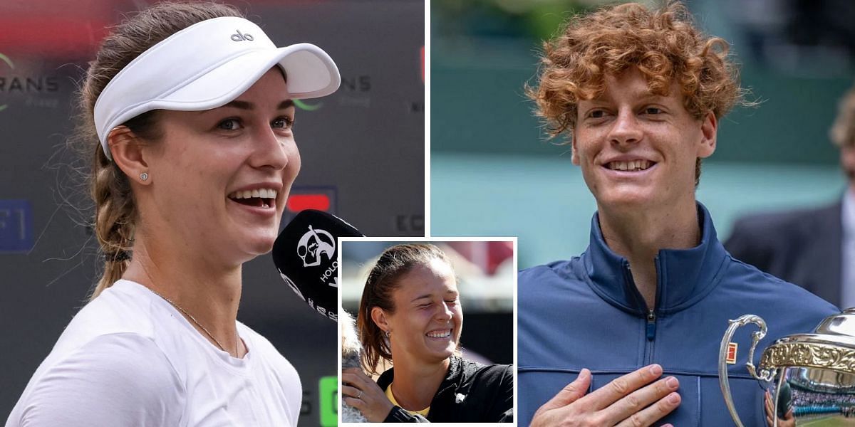 Anna Kalinskaya (L), Jannik Sinner (R), Daria Kasatkina (inset) (Image Source: Getty)