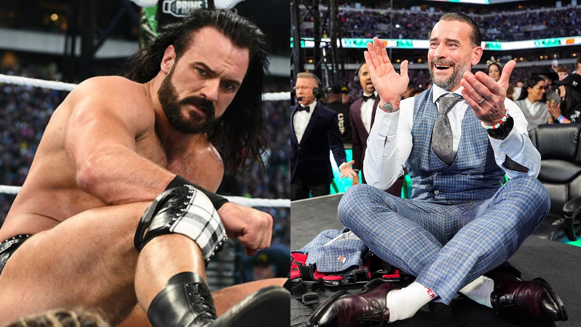 Drew McIntyre and CM Punk at WrestleMania XL! [Image credit: WWE.com]