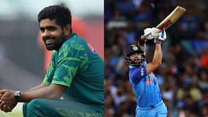 Comparing Virat Kohli and Babar Azam's records in T20 World Cups