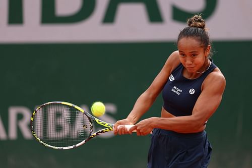 Leylah Fernandez at the 2024 French Open