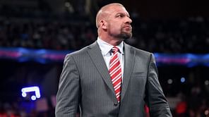 Triple H reacts to another name saying he is "on my way" to WWE