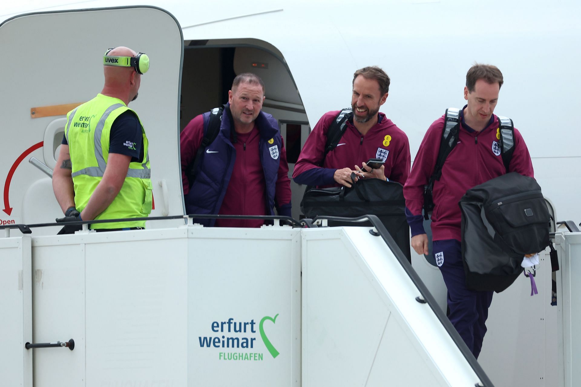 England Team Arrival - UEFA EURO 2024