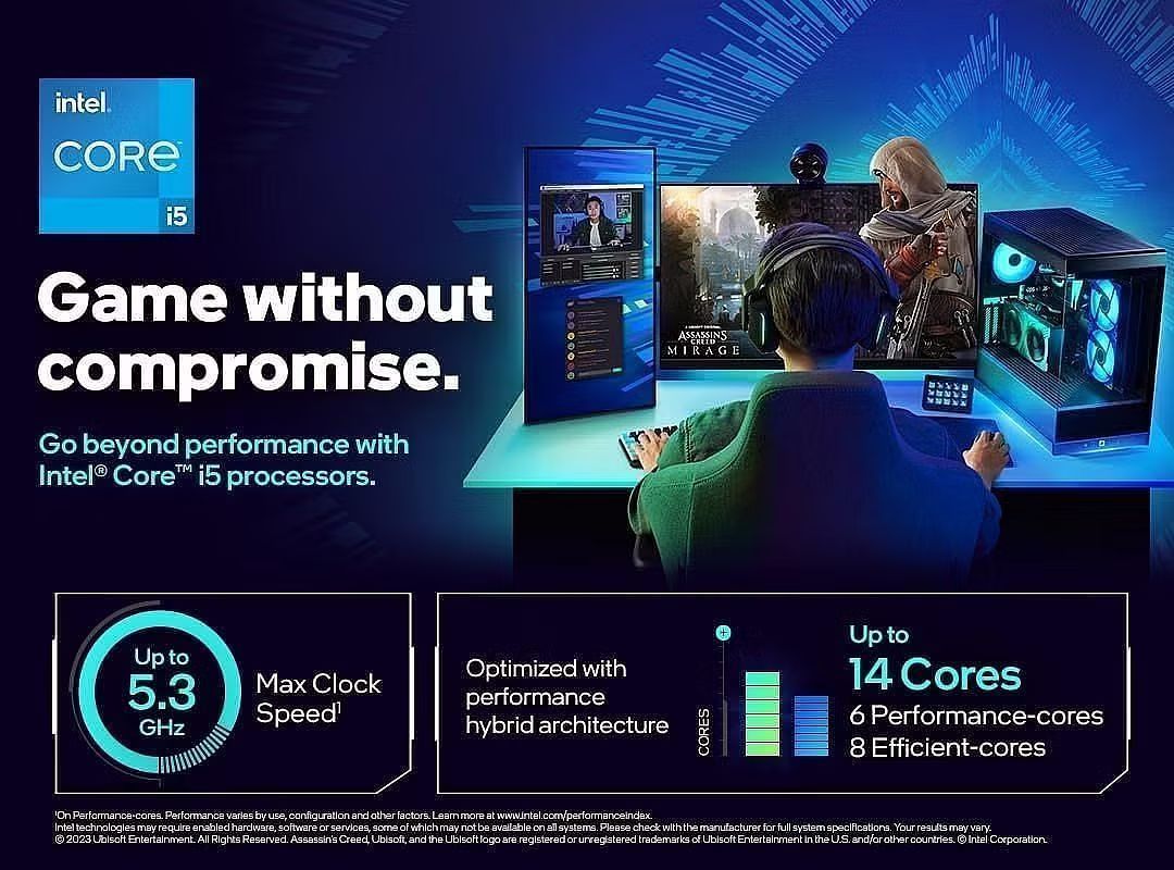 The Intel Core i5-14600K is bundled with a bunch of hardware (Image via Amazon)