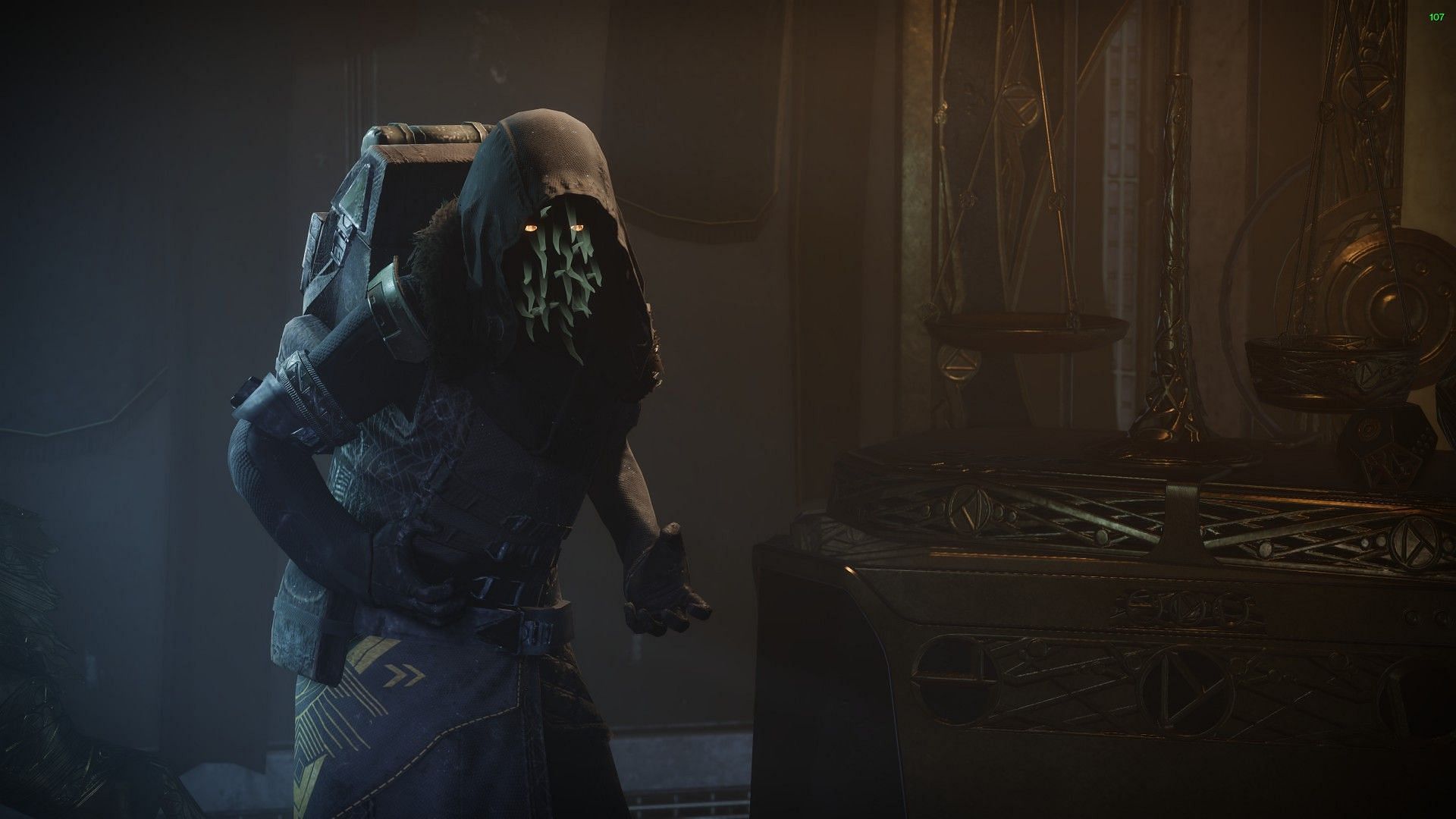 Xur at the Tower (Image via Bungie) 