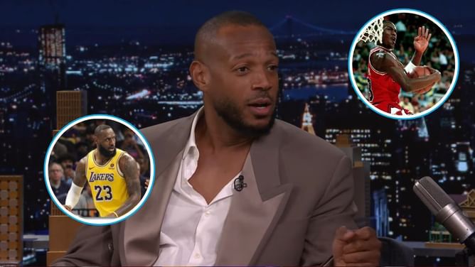 "What about all that a*s hair on your head" - Marlon Wayans comically pinpoints only difference between LeBron James & Michael Jordan