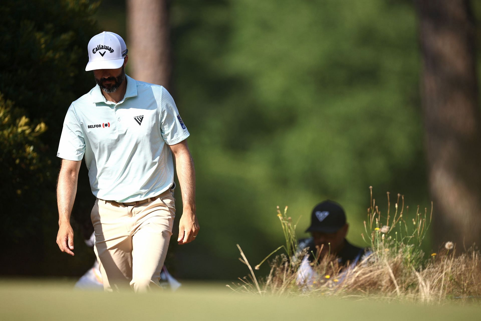 Adam Hadwin struggles to get going in round one of the 2024 US Open