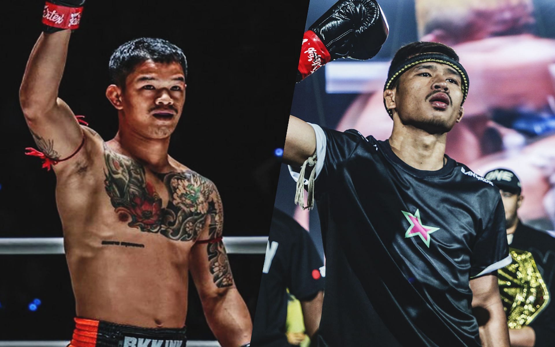 Kongthoranee Sor Sommai (left) is brimming with confidence ahead of massive fight against Superlek Kiatmoo9 (right).