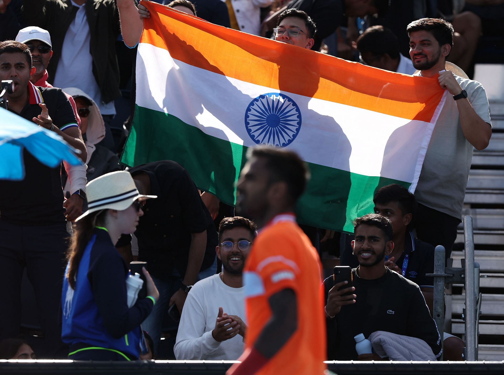 Sumit Nagal at the 2024 Australian Open (Image via Getty)