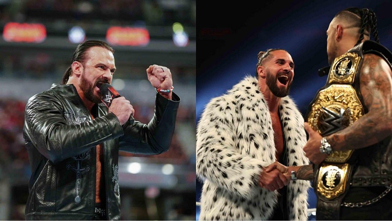 WWE Raw,  Drew Mcintyre, Seth Rollins, Damian Priest 
